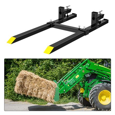 heavy duty skid steer forks|pallet forks skid steer mount.